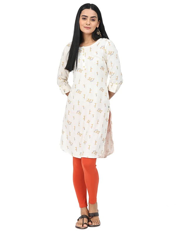 Robinbosky Women Brown Cotton Lycra Leggings