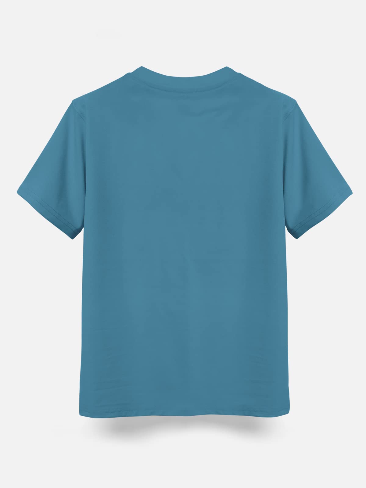 HELLCAT Boys Turquoise Blue Typographic T-Shirt - Image 5