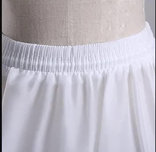KCM Fashion Women Net Can Can Skirt - White - Image 3