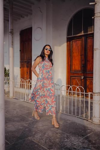 Kurta Set with Pant for Women - Blue - Image 2