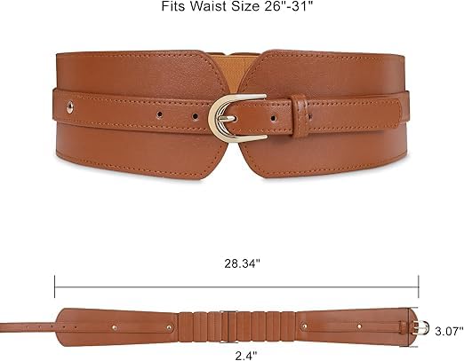 CHIDAKASH Women PU Belt - Metal Buckle - Image 4