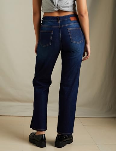 Symbol Women's Dark Blue High-Waist Jeans - Image 2