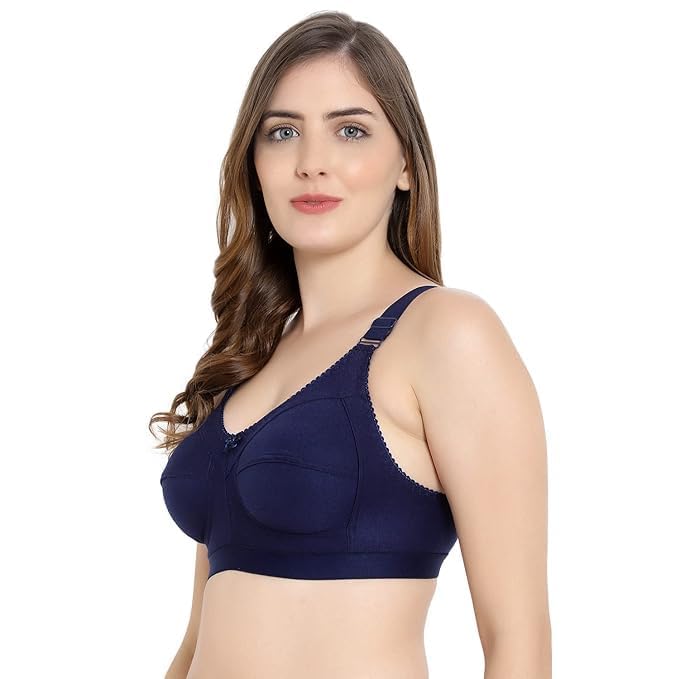 Emavic Women's Cotton Blend Minimizer Bra - Image 5