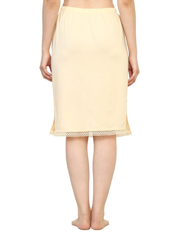 TIZEE Cotton Iris Under Skirt for Women