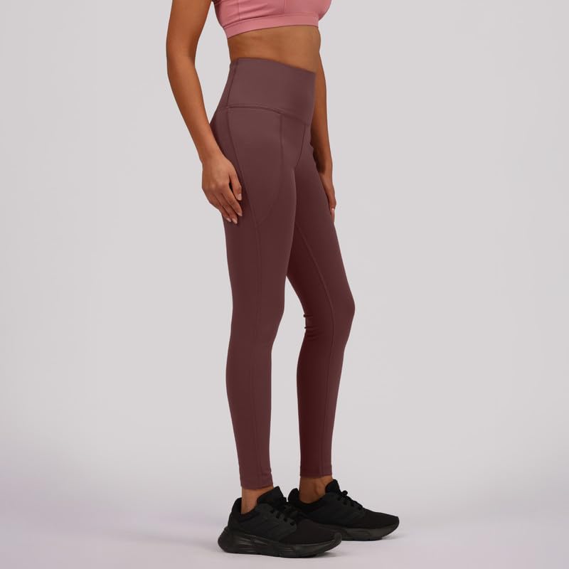 BlissClub Women's Leggings - Barkha Brown Caramel - Image 3