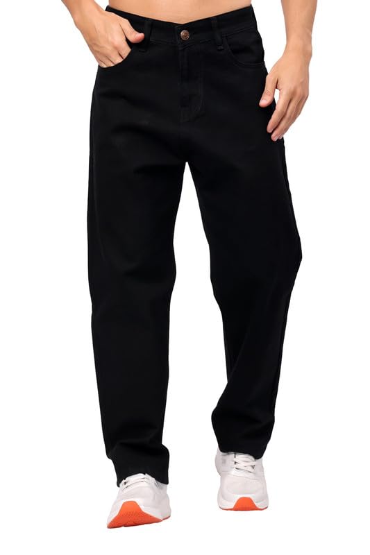 London Hills Men's Baggy Fit Jeans