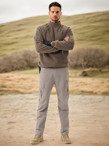 TOPLOT Men's Straight-Fit Cargo Pants - Image 3