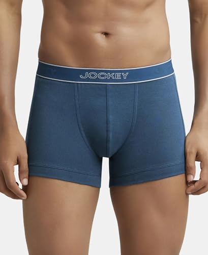 Jockey Men's Trunks - Blue - Image 2