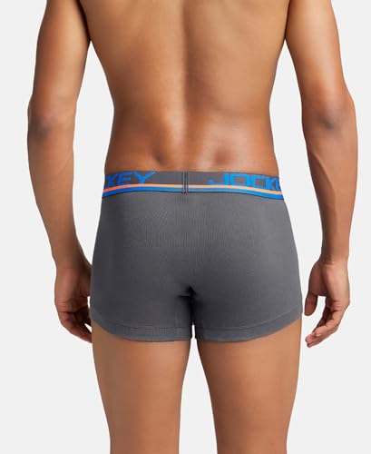 Jockey Men Super Combed Cotton Rib Trunk - Image 3