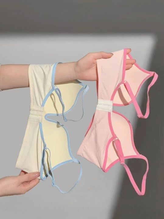 Celary Woman Pushup Bra - Wire Free Padded - Image 4