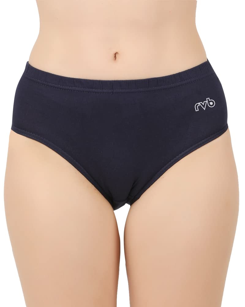 RVB Fashions Women's Cotton Hipster Panties - Assorted Colors - Image 3