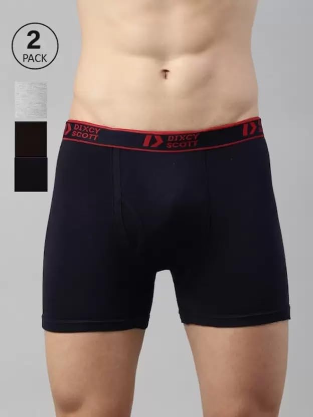 Dixcy Scott Men's Cotton Trunks - Multicolor - Image 2