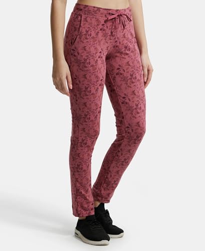 Jockey Women's Track Pants - Rosewine - Image 2