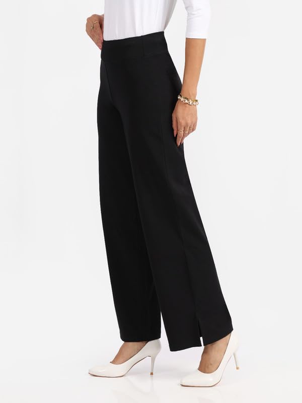 BlissClub Cotton Wide Leg Pants - Image 5