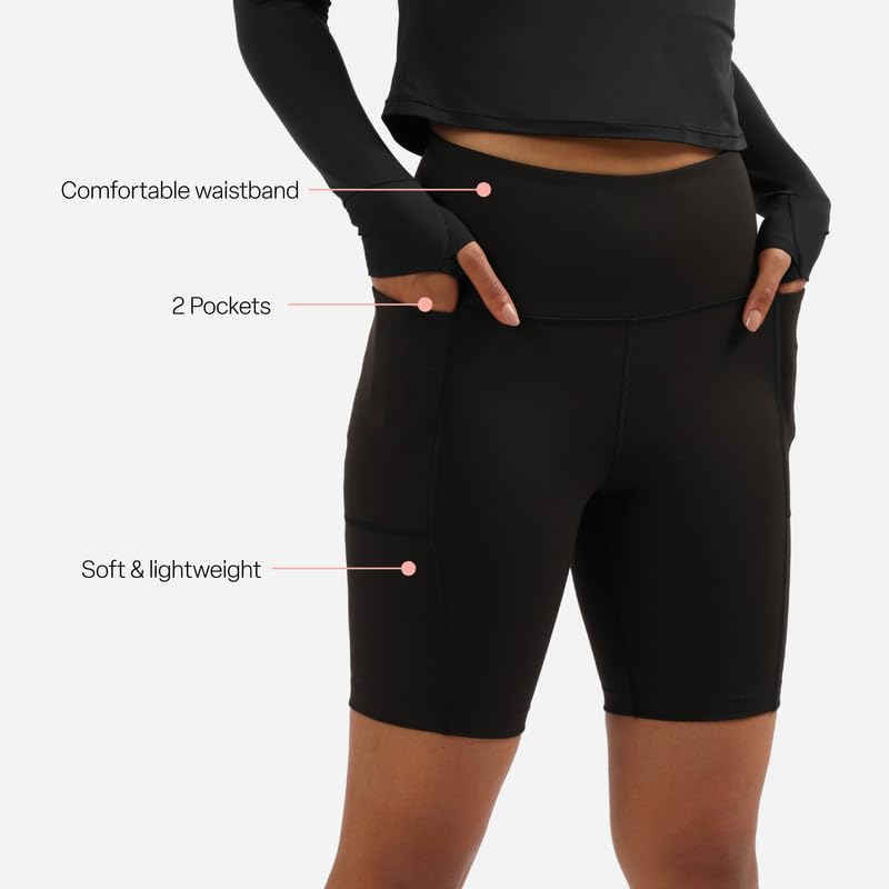 BlissClub Cycling Shorts for Women - Lite - Image 5