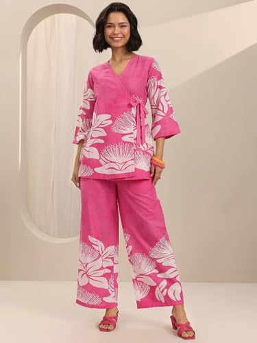 Asmeriyo Women Pink Kurta Set - Image 2