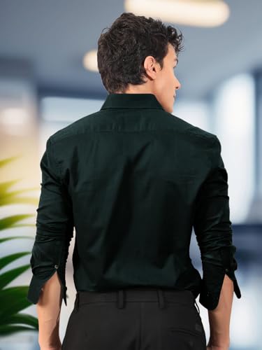 Pinkmint Men's Olive Green Button Down Shirt - Image 2