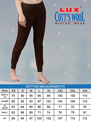 Lux Cottswool Women's Brown Thermal Trouser - Image 3