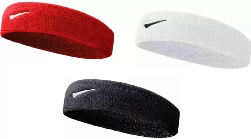 Steffer Unisex Cotton Headband - Black & White - Image 3