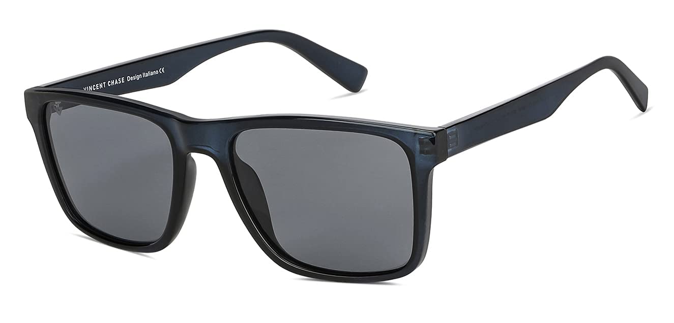 VINCENT CHASE Full Rim Wayfarer Sunglasses
