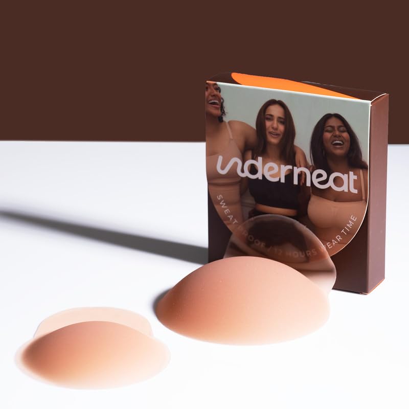 UNDERNEAT Reusable Silicone Breast Lift Pads - Beige - Image 2