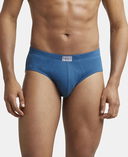 Jockey Men's Cotton Briefs - Teal - Image 2