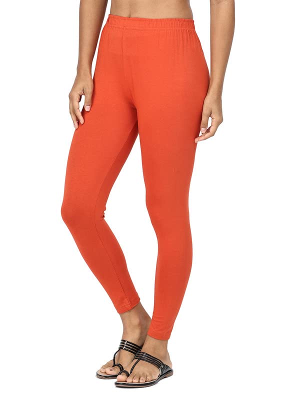 Robinbosky Women Brown Cotton Lycra Leggings - Image 5