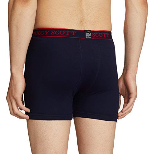 Dixcy Scott Men's Trunks - Navy, Grey & Brown - Image 3