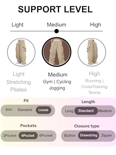 GRECIILOOKS Men's Cargos Trousers - Cream - Image 4