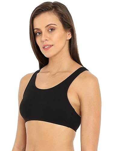 Jockey Women's Modal Crop Top - Black - Image 2