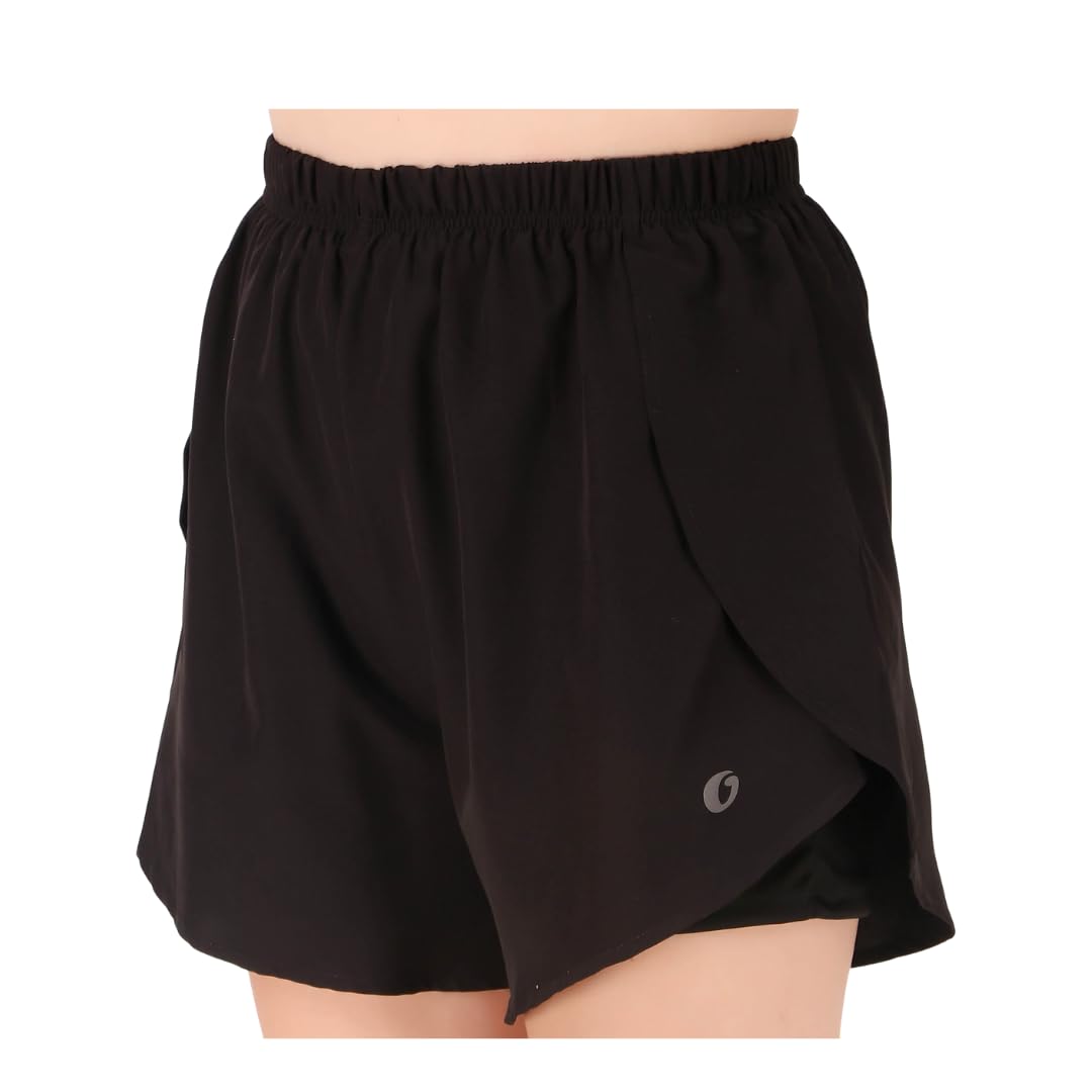 Oysters Women's Running Skirt Shorts - Black