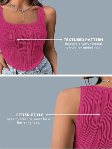 Leriya Fashion Pink Crop Top for Women - Image 4