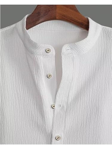 Leriya Fashion Men's Casual T-Shirt - White - Image 3