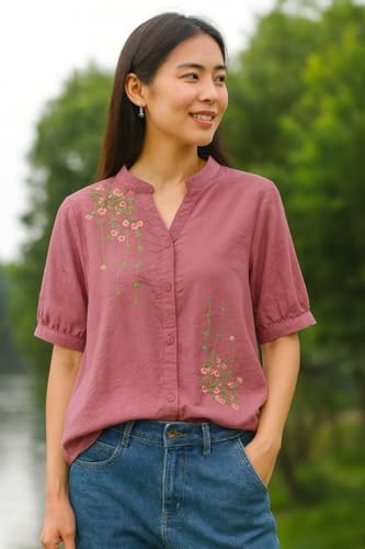 LITZO Korean Style Button Down Shirt for Women - Image 2