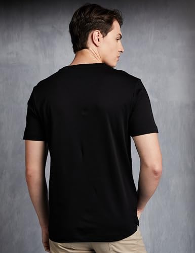 Symbol Men Cotton T-Shirt - Black - Image 2