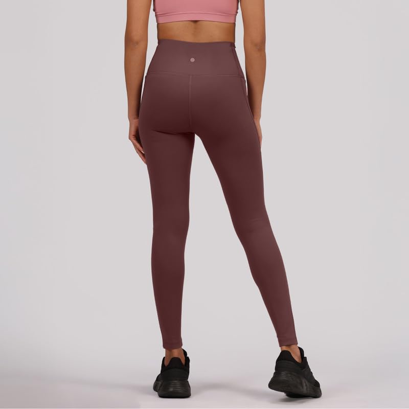 BlissClub Women's Leggings - Barkha Brown Caramel - Image 4