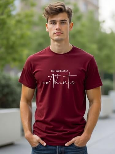 NOBERO Men's Letter Print T-Shirt - Image 2