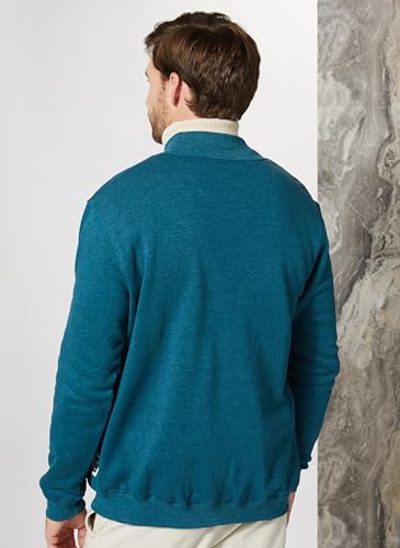 Amazon Men's Cotton Blend Sweatshirt - Fog Teal Mel - Image 2