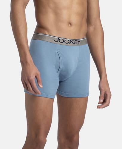 Jockey Men's Solid Boxer Brief - Cotton - Image 2
