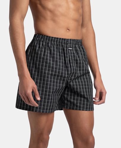 Jockey Men's Cotton Checkered Boxers - Image 3