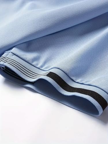 Lymio Men's Polo T-Shirt - Skyblue - Image 4