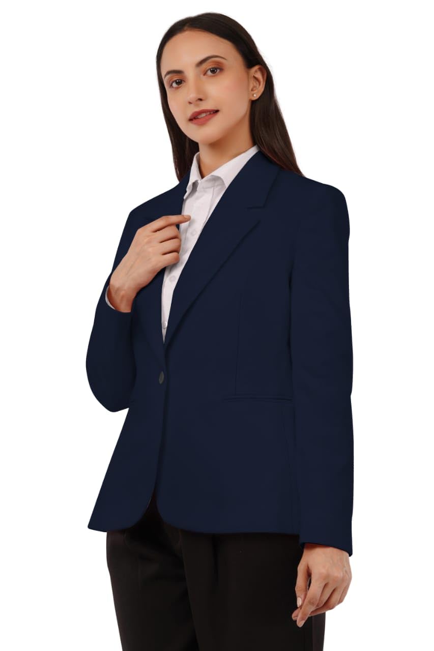 SaintX Greek Navy Formal Blazer for Women
