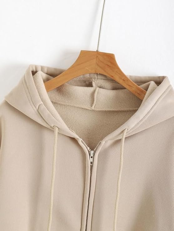 NETCLICK Women's Polycotton Fleece Hooded Sweatshirt - Image 3