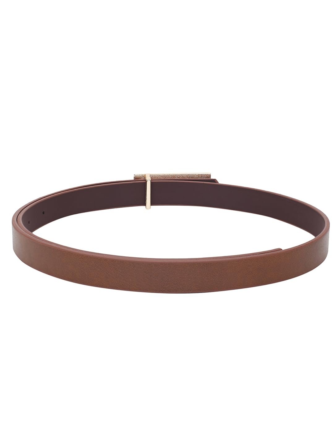 Crusset Women's Faux Leather Waist Belt - Tan - Image 3