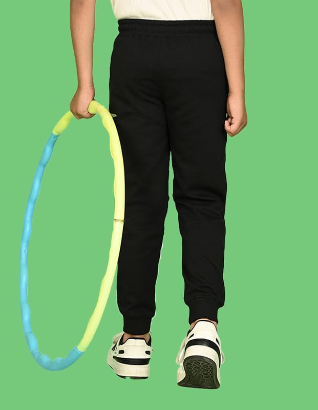 Nusyl Unisex Black Track Pants - Image 2