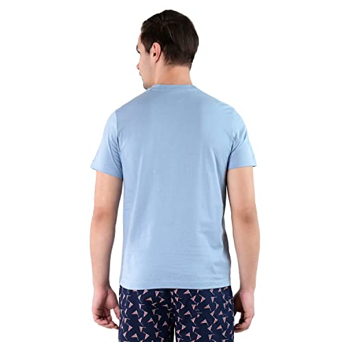 U.S. POLO ASSN Men's V-Neck Tee - Dusty Blue - Image 3