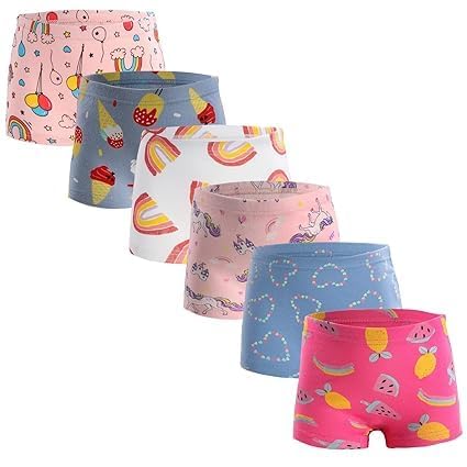 TEDDYIFY Girls Soft Cotton Underwear - Multicolor
