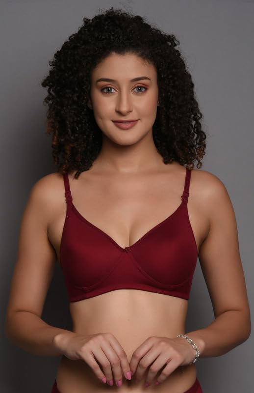 Imsa Moda Polycotton Non-Wired Bra for Women - Image 3