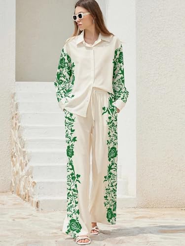 Asmeriyo Women Co-Ord Kurta Set - Green - Image 2