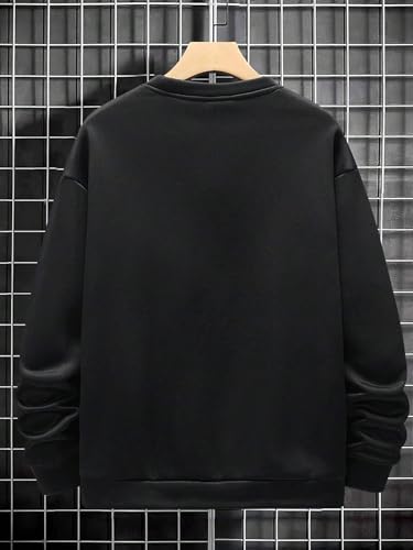 Lymio Unisex Black Hoodie Sweatshirt - Image 3